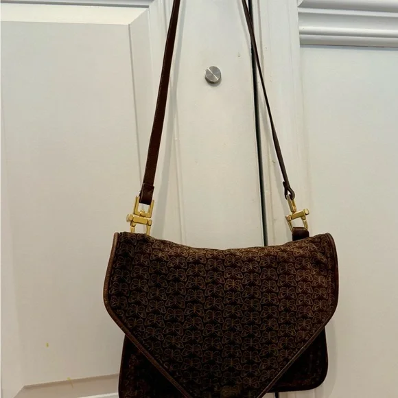 Rare BOTTEGA VENETA Butterfly 🦋🦋 Crossbody Chocolate - Picture 7 of 14